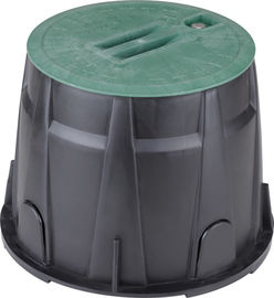 Lawn Water Valve Box 10 Inch Round Sprinkler Control Control UV UV Ổn định Vật liệu