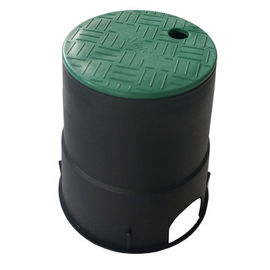 ABS nhựa Ground Garden Van thủy lợi Hộp chống UV 6 inch Hình tròn