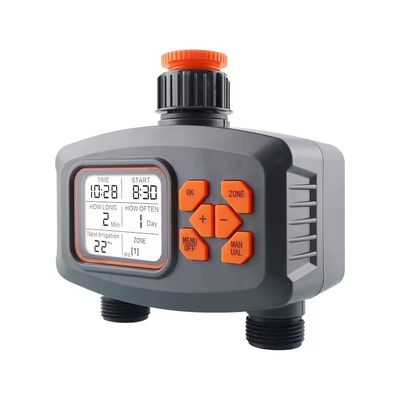 2 Way LCD Home Garden Irrigation Rainfall Timer Bộ điều khiển tự động