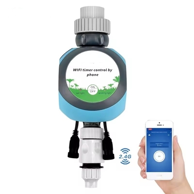 5G WIFI Bluetooth Dual Controller Garden Irrigation Rainfall Sensing Water Timer