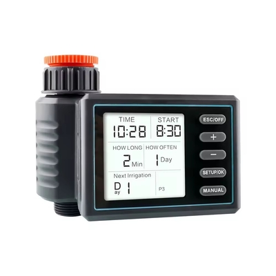 Màn hình LCD Tự động Điện tử Nước Đặt Thời gian Plug Play Kiểm soát tưới nước