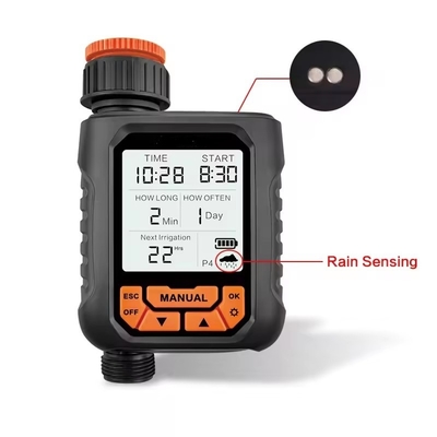LCD hiển thị lớn Water Timer Waterproof Home Garden Irrigation Rainfall Timer