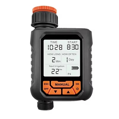 LCD hiển thị lớn Water Timer Waterproof Home Garden Irrigation Rainfall Timer
